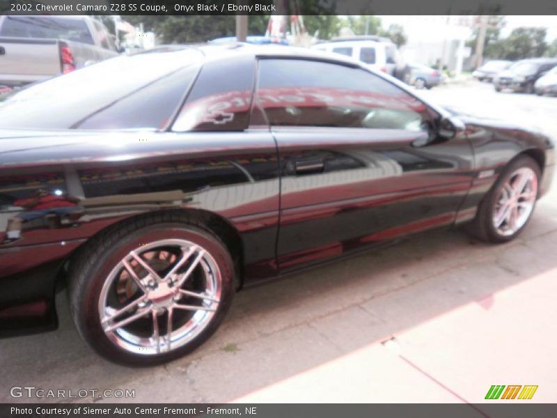 Onyx Black / Ebony Black 2002 Chevrolet Camaro Z28 SS Coupe