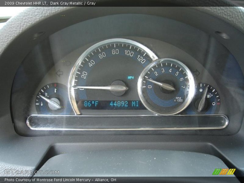 Dark Gray Metallic / Gray 2009 Chevrolet HHR LT