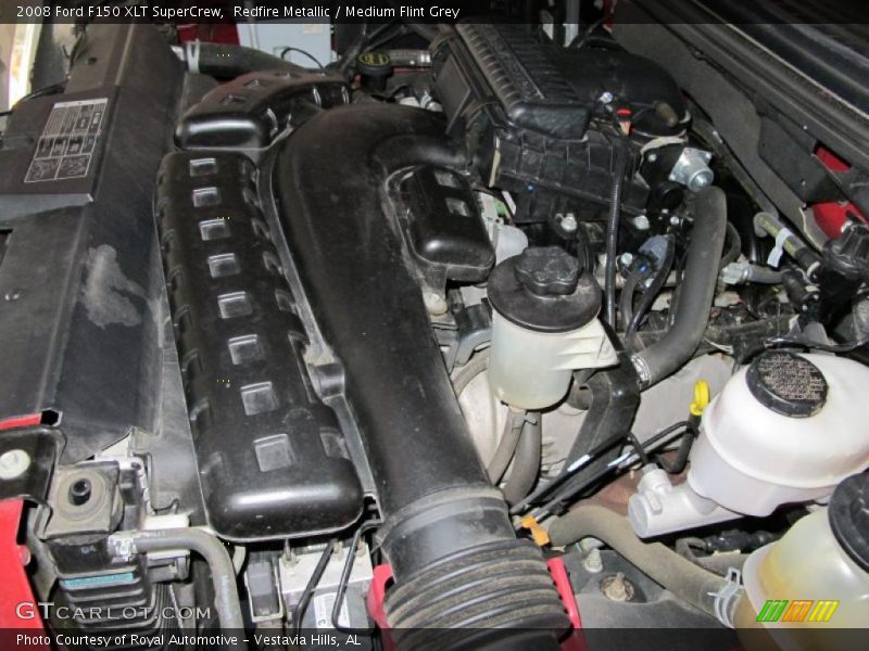 Redfire Metallic / Medium Flint Grey 2008 Ford F150 XLT SuperCrew
