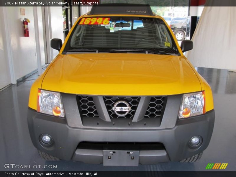 Solar Yellow / Desert/Graphite 2007 Nissan Xterra SE