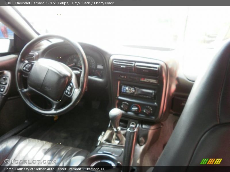 Onyx Black / Ebony Black 2002 Chevrolet Camaro Z28 SS Coupe