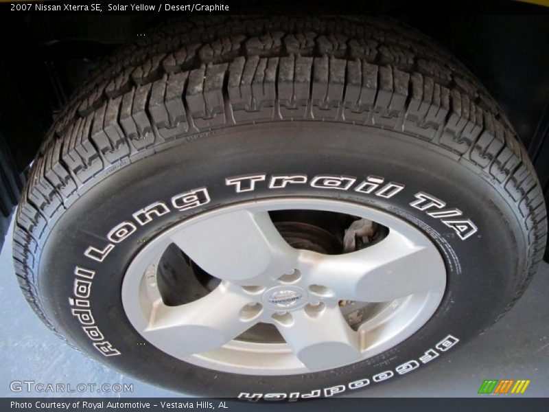 Solar Yellow / Desert/Graphite 2007 Nissan Xterra SE