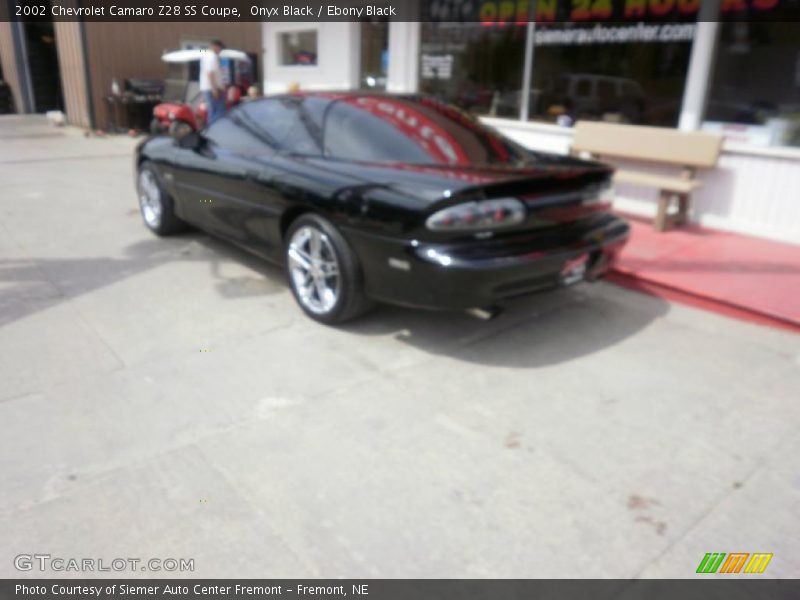 Onyx Black / Ebony Black 2002 Chevrolet Camaro Z28 SS Coupe