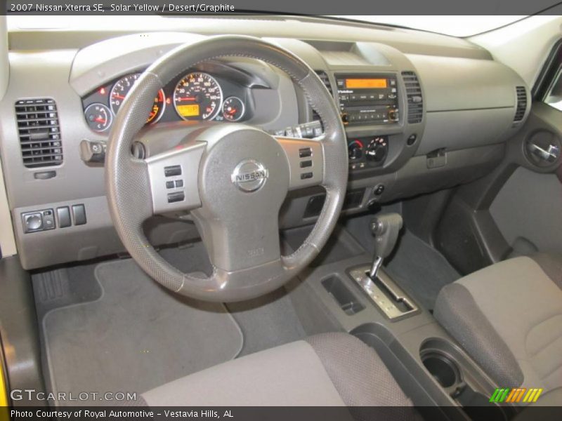 Solar Yellow / Desert/Graphite 2007 Nissan Xterra SE