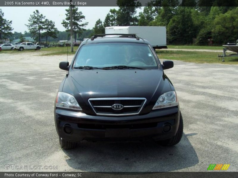 Ebony Black / Beige 2005 Kia Sorento LX 4WD