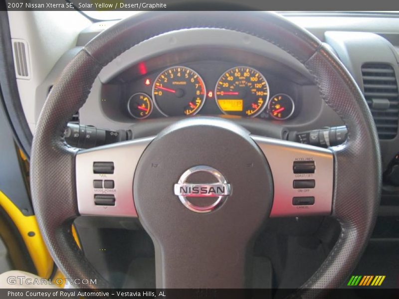 Solar Yellow / Desert/Graphite 2007 Nissan Xterra SE