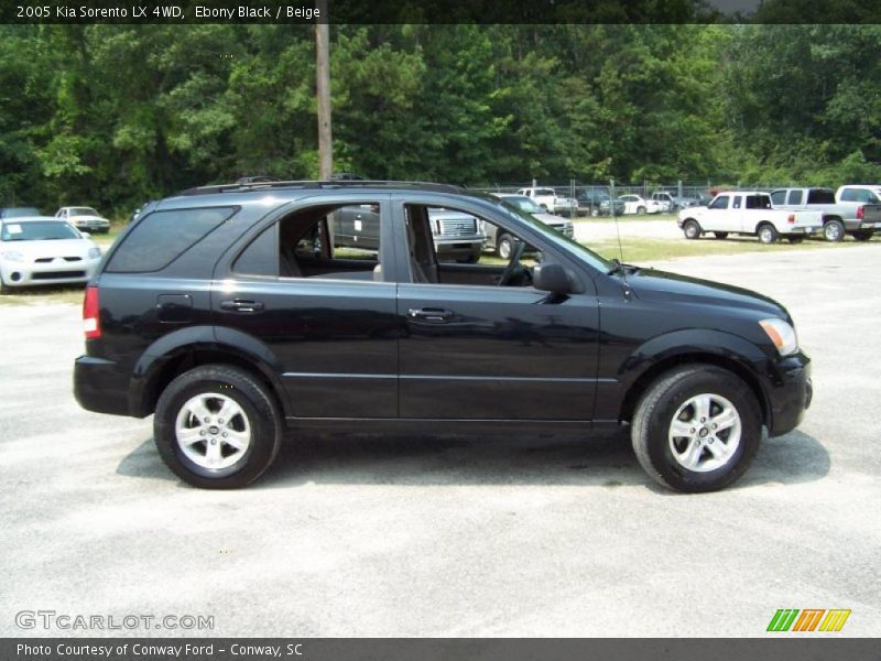 Ebony Black / Beige 2005 Kia Sorento LX 4WD