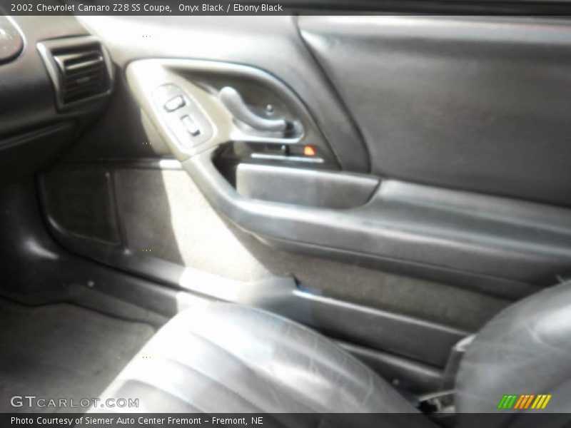 Onyx Black / Ebony Black 2002 Chevrolet Camaro Z28 SS Coupe