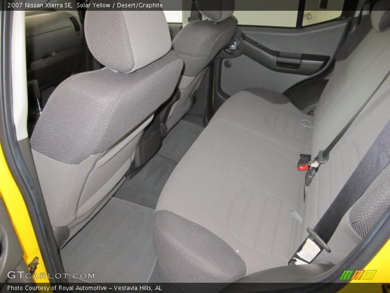 Solar Yellow / Desert/Graphite 2007 Nissan Xterra SE
