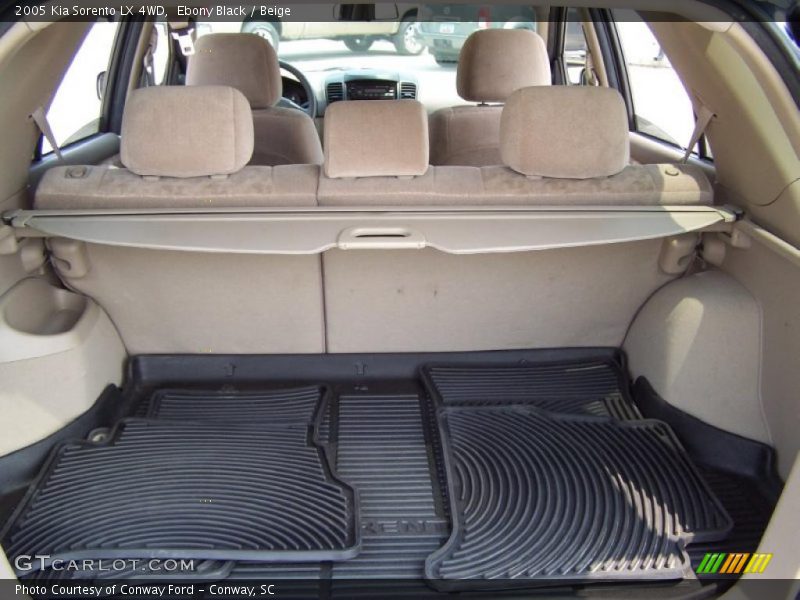 Ebony Black / Beige 2005 Kia Sorento LX 4WD