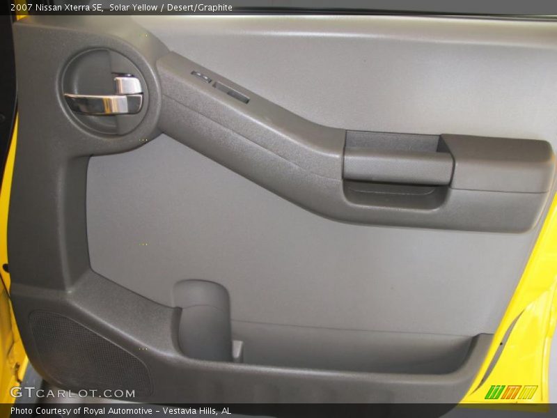 Solar Yellow / Desert/Graphite 2007 Nissan Xterra SE