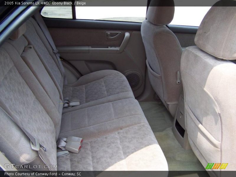 Ebony Black / Beige 2005 Kia Sorento LX 4WD