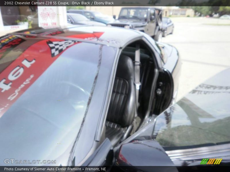 Onyx Black / Ebony Black 2002 Chevrolet Camaro Z28 SS Coupe