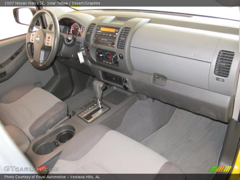 Solar Yellow / Desert/Graphite 2007 Nissan Xterra SE