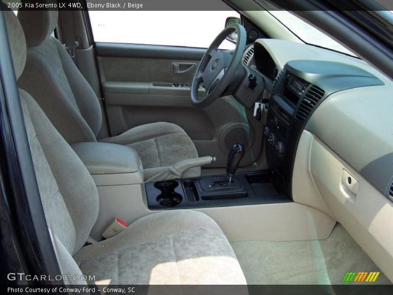 Ebony Black / Beige 2005 Kia Sorento LX 4WD