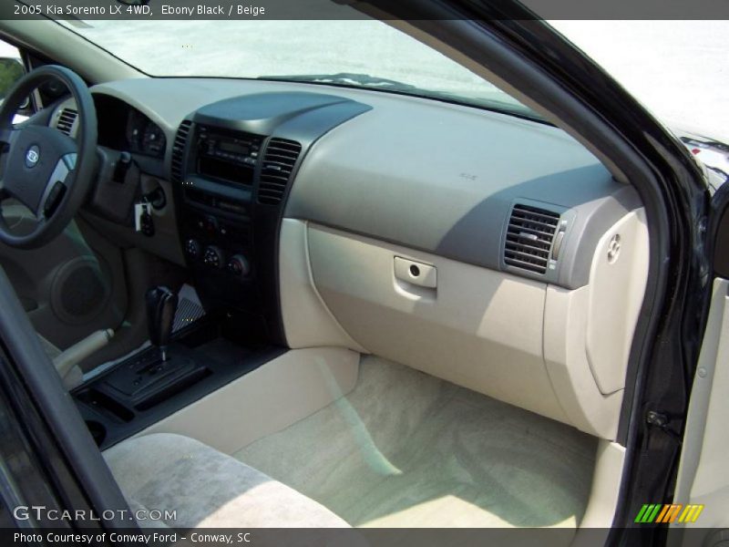 Ebony Black / Beige 2005 Kia Sorento LX 4WD