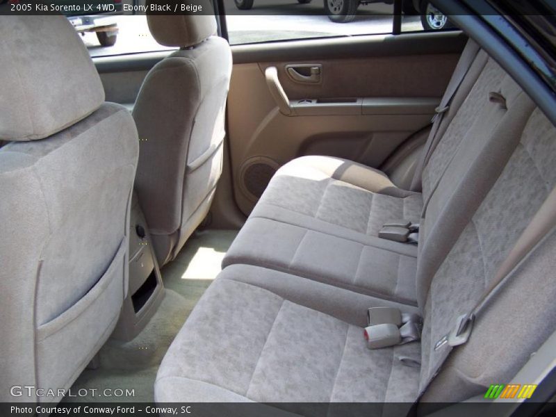 Ebony Black / Beige 2005 Kia Sorento LX 4WD