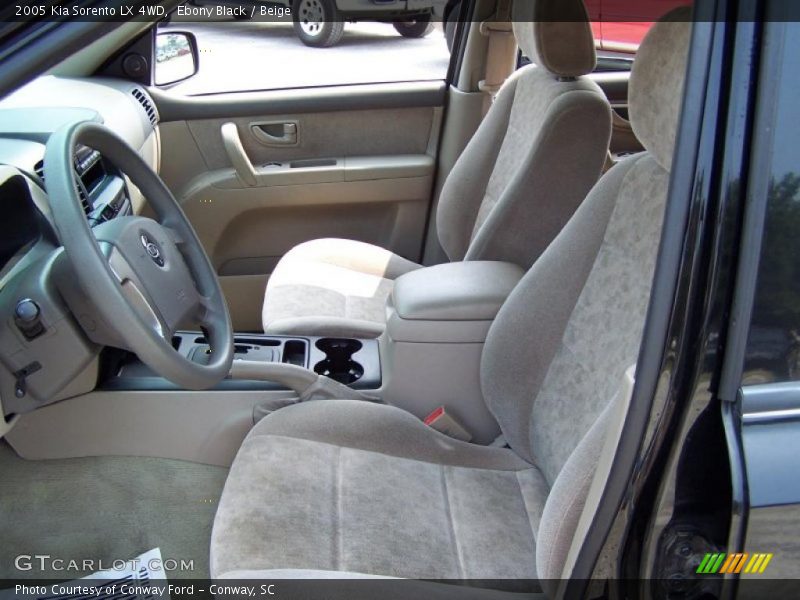 Ebony Black / Beige 2005 Kia Sorento LX 4WD