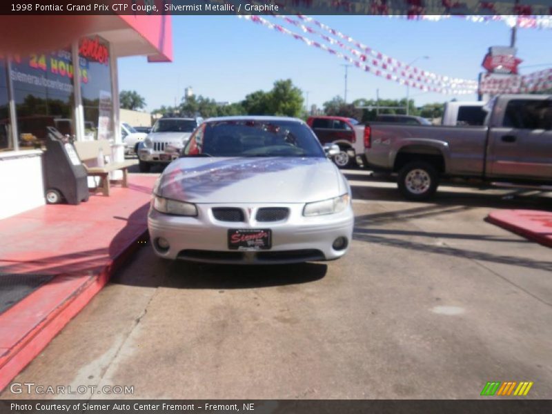 Silvermist Metallic / Graphite 1998 Pontiac Grand Prix GTP Coupe