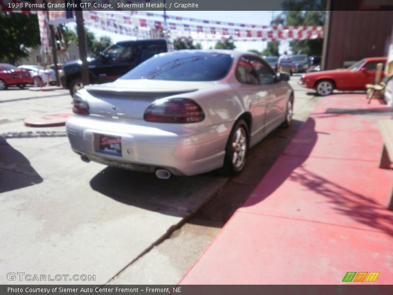 Silvermist Metallic / Graphite 1998 Pontiac Grand Prix GTP Coupe