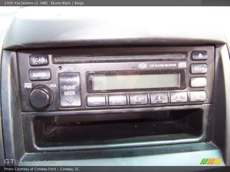 Ebony Black / Beige 2005 Kia Sorento LX 4WD