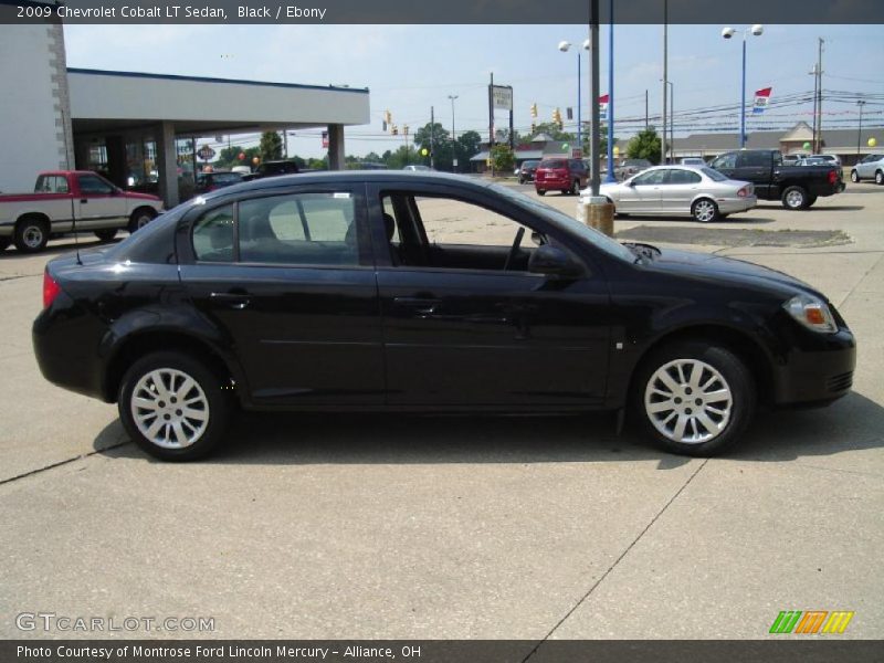Black / Ebony 2009 Chevrolet Cobalt LT Sedan