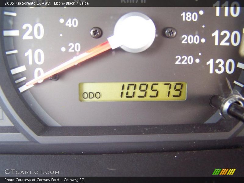 Ebony Black / Beige 2005 Kia Sorento LX 4WD