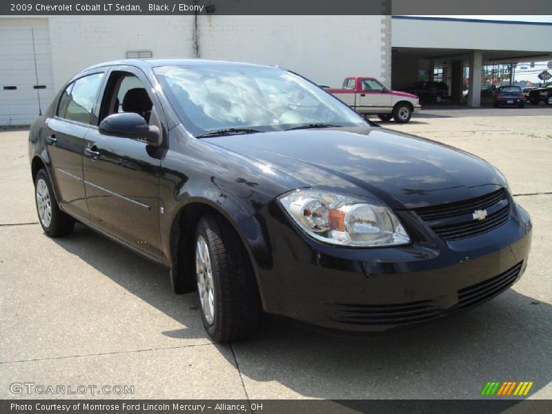 Black / Ebony 2009 Chevrolet Cobalt LT Sedan