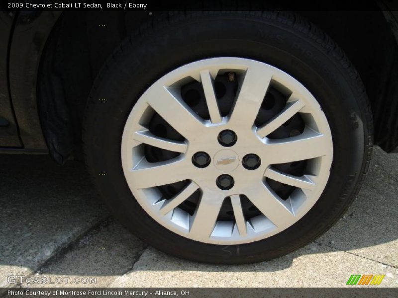 Black / Ebony 2009 Chevrolet Cobalt LT Sedan