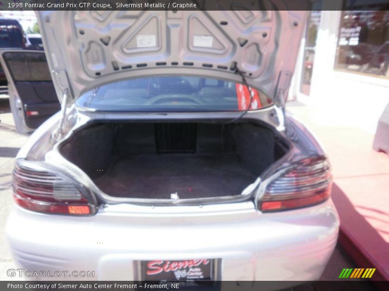 Silvermist Metallic / Graphite 1998 Pontiac Grand Prix GTP Coupe