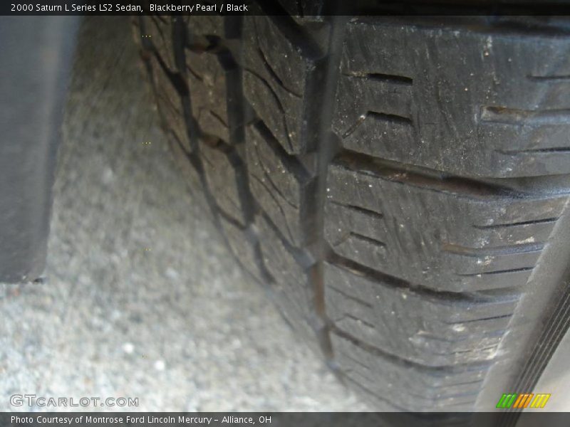 Blackberry Pearl / Black 2000 Saturn L Series LS2 Sedan