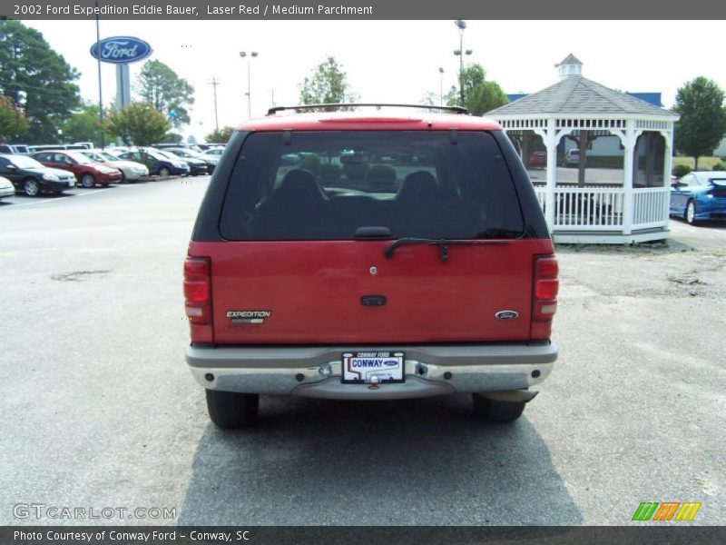 Laser Red / Medium Parchment 2002 Ford Expedition Eddie Bauer