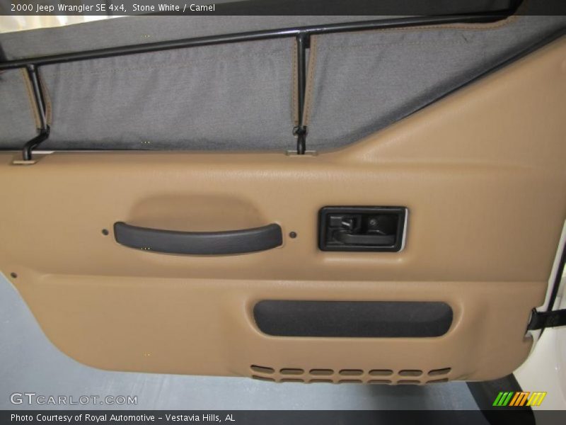 Stone White / Camel 2000 Jeep Wrangler SE 4x4
