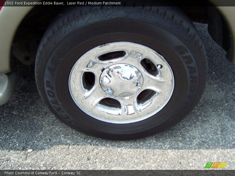 Laser Red / Medium Parchment 2002 Ford Expedition Eddie Bauer