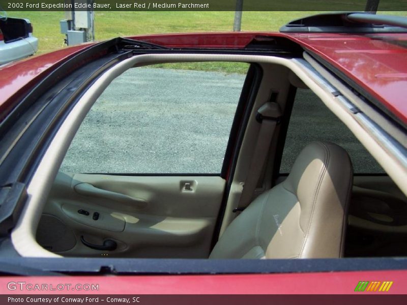 Laser Red / Medium Parchment 2002 Ford Expedition Eddie Bauer