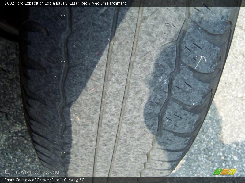 Laser Red / Medium Parchment 2002 Ford Expedition Eddie Bauer