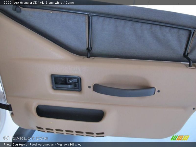 Stone White / Camel 2000 Jeep Wrangler SE 4x4