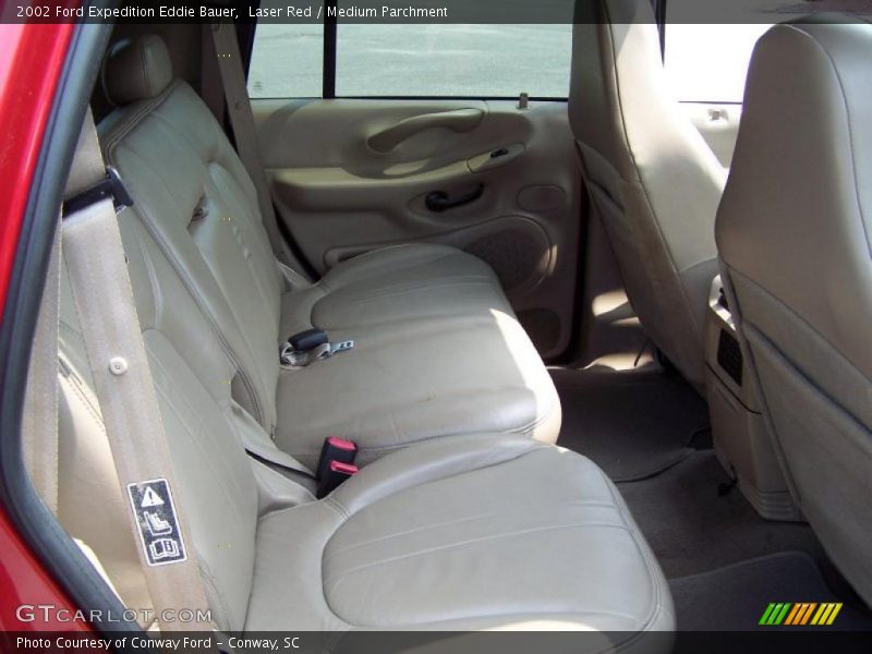 Laser Red / Medium Parchment 2002 Ford Expedition Eddie Bauer