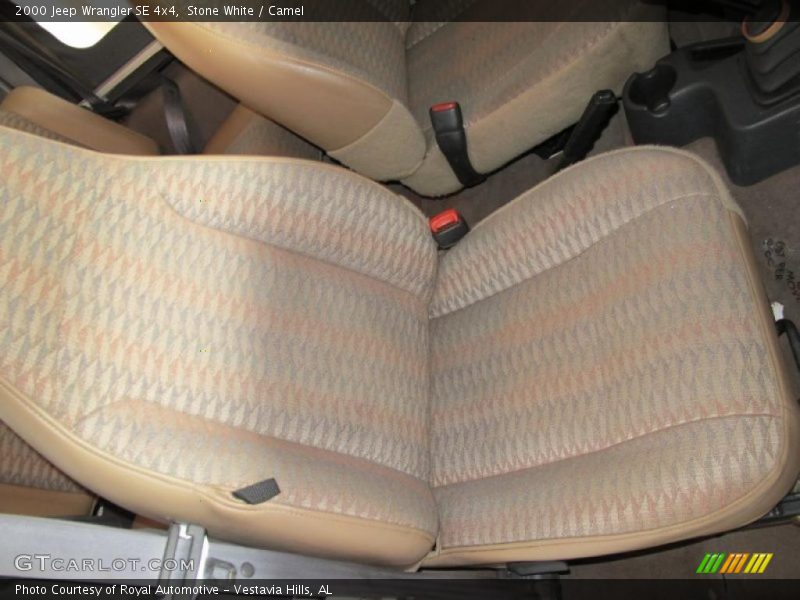 Stone White / Camel 2000 Jeep Wrangler SE 4x4