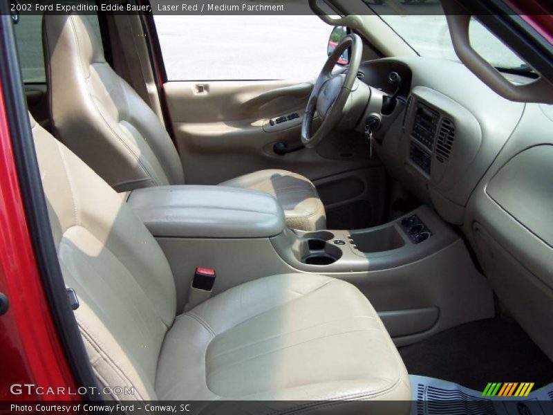 Laser Red / Medium Parchment 2002 Ford Expedition Eddie Bauer