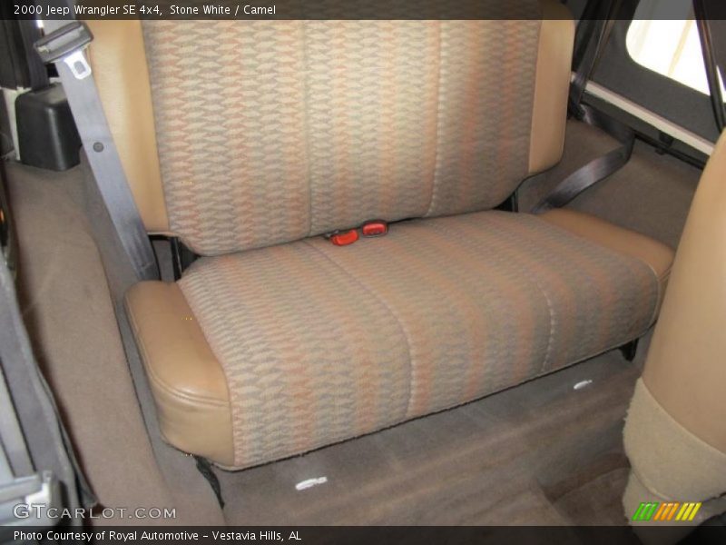 Stone White / Camel 2000 Jeep Wrangler SE 4x4