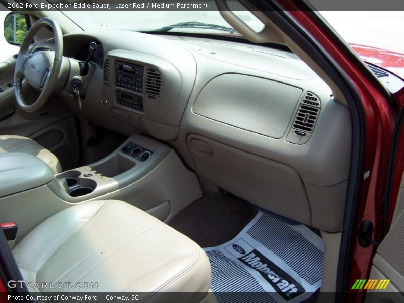 Laser Red / Medium Parchment 2002 Ford Expedition Eddie Bauer