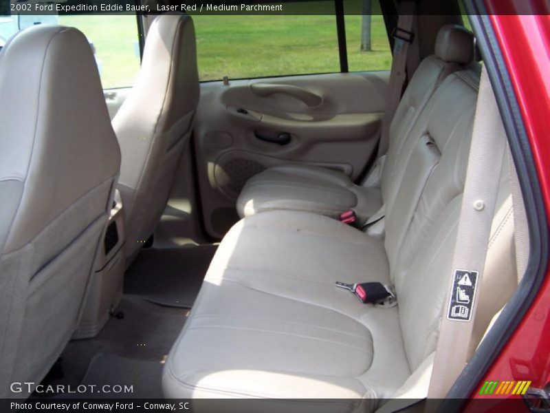 Laser Red / Medium Parchment 2002 Ford Expedition Eddie Bauer