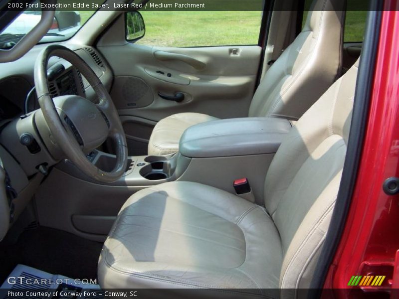 Laser Red / Medium Parchment 2002 Ford Expedition Eddie Bauer