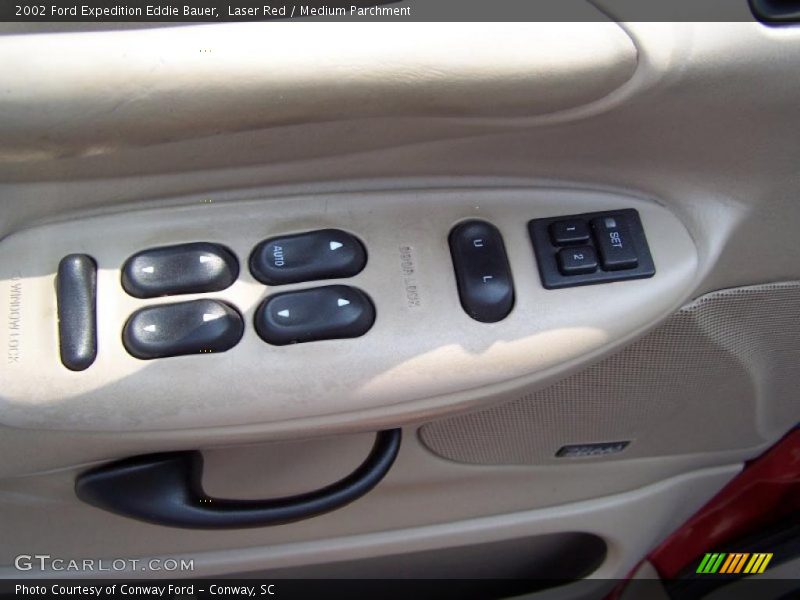 Laser Red / Medium Parchment 2002 Ford Expedition Eddie Bauer