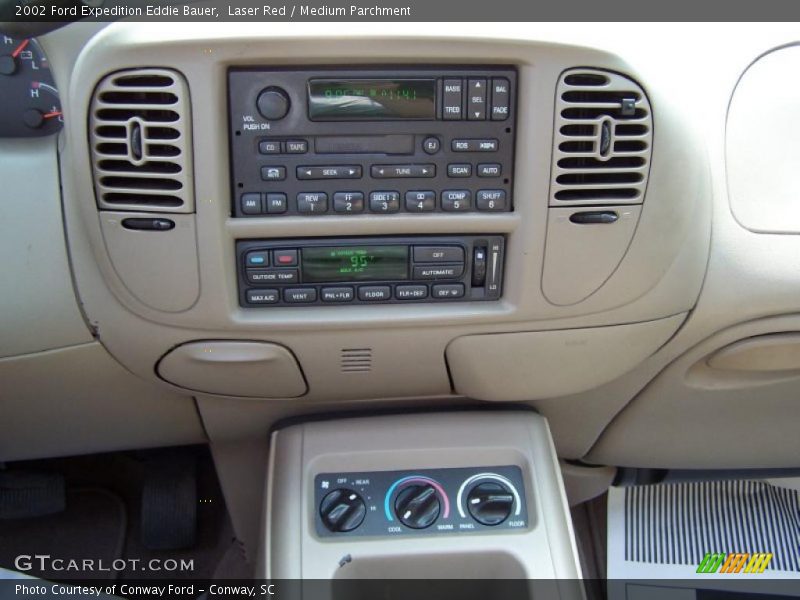 Laser Red / Medium Parchment 2002 Ford Expedition Eddie Bauer