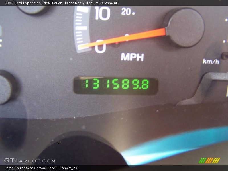 Laser Red / Medium Parchment 2002 Ford Expedition Eddie Bauer