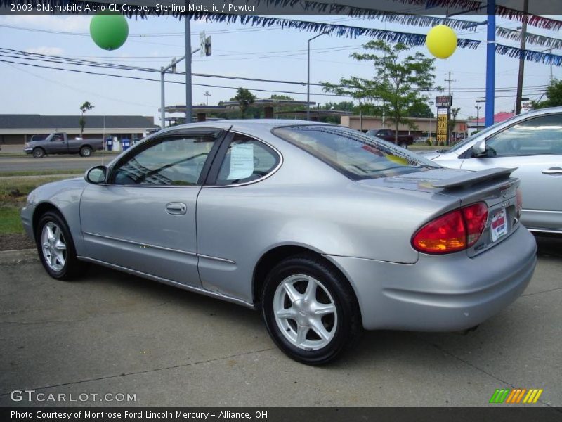 Sterling Metallic / Pewter 2003 Oldsmobile Alero GL Coupe