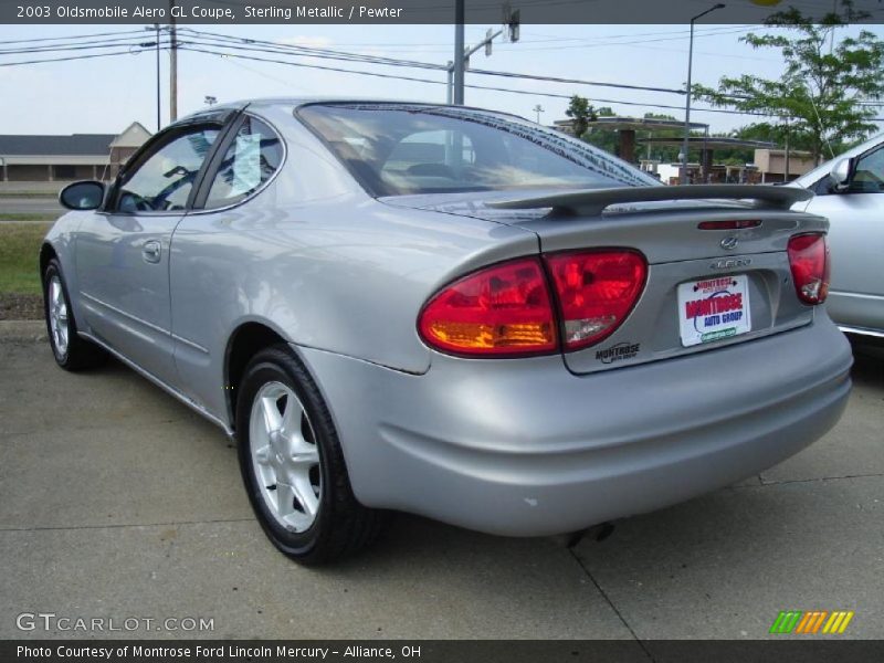 Sterling Metallic / Pewter 2003 Oldsmobile Alero GL Coupe