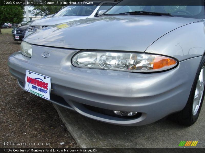 Sterling Metallic / Pewter 2003 Oldsmobile Alero GL Coupe